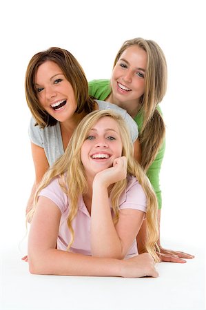 simsearch:400-05728957,k - Portrait Of Teenage Girls Stock Photo - Budget Royalty-Free & Subscription, Code: 400-04405606