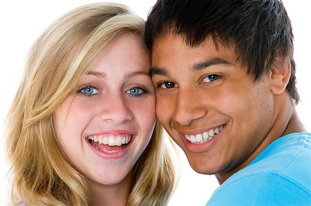 simsearch:400-04405553,k - Close-Up Portrait Of Teenage Couple, Stock Photo - Budget Royalty-Free & Subscription, Code: 400-04405614