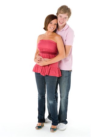 simsearch:400-04405553,k - Portrait Of Teenage Couple Stock Photo - Budget Royalty-Free & Subscription, Code: 400-04405616