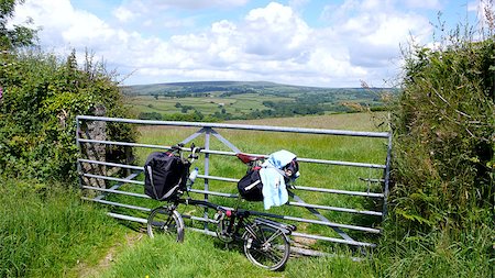 Fold bikes which was used for cycling in Cornwall and Devon Stockbilder - Microstock & Abonnement, Bildnummer: 400-04405629