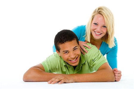 simsearch:400-05728957,k - Portrait Of Teenage Couple Stock Photo - Budget Royalty-Free & Subscription, Code: 400-04405651
