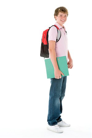 Portrait Of Teenage Schoolboy Stock Photo - Budget Royalty-Free & Subscription, Code: 400-04405690