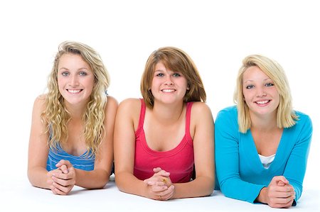 Portrait Of Teenage Girls Stock Photo - Budget Royalty-Free & Subscription, Code: 400-04405718