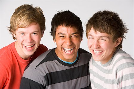 simsearch:400-04405553,k - Portrait Of Teenage Boys Stock Photo - Budget Royalty-Free & Subscription, Code: 400-04405759