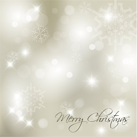 simsearch:400-07213325,k - Vector Christmas background with white snowflakes and place for your text Fotografie stock - Microstock e Abbonamento, Codice: 400-04406331