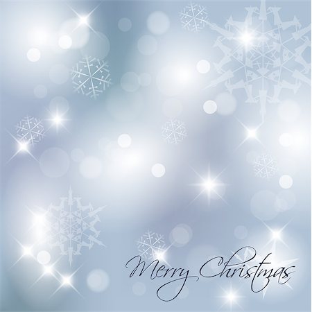 simsearch:400-04761157,k - Blue Vector Christmas background with white snowflakes and place for your text Stock Photo - Budget Royalty-Free & Subscription, Code: 400-04406332