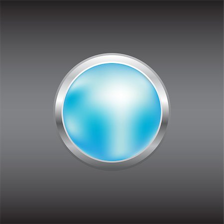 Blue button, made by mesh, vector illustration Fotografie stock - Microstock e Abbonamento, Codice: 400-04407988