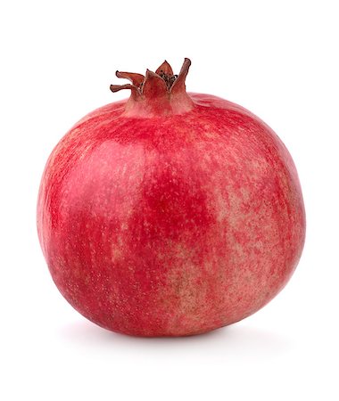 simsearch:693-08127360,k - Pomegranate isolated on a white Photographie de stock - Aubaine LD & Abonnement, Code: 400-04408142