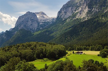 simsearch:400-04806827,k - House in Austrian Alps, Tirol, summer Fotografie stock - Microstock e Abbonamento, Codice: 400-04400403