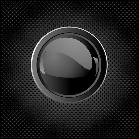 Black texture background with  button Stock Photo - Budget Royalty-Free & Subscription, Code: 400-04401118