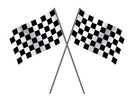 simsearch:400-04543406,k - An image of two crossed formula1 flags Foto de stock - Royalty-Free Super Valor e Assinatura, Número: 400-04401301