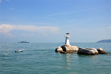 perak - Lighthouse in the middle of dinding river lumut perak malaysia Foto de stock - Super Valor sin royalties y Suscripción, Código: 400-04402488