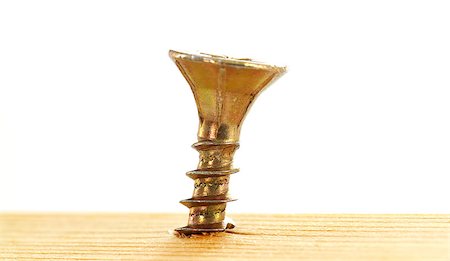 simsearch:640-02950998,k - screw in a piece of wood Stock Photo - Budget Royalty-Free & Subscription, Code: 400-04403241