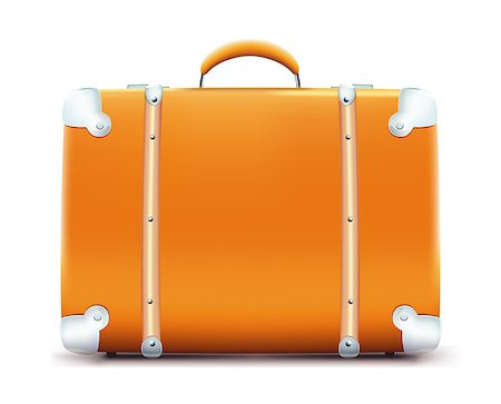 simsearch:693-03564692,k - Illustration vectorielle de valise vintage isolé sur fond blanc Photographie de stock - Aubaine LD & Abonnement, Code: 400-04403256