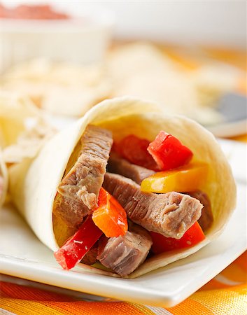 fajitas Stock Photo - Budget Royalty-Free & Subscription, Code: 400-04414151