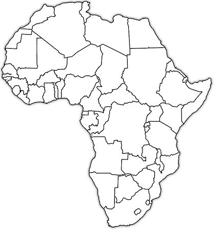 simsearch:400-05348798,k - old political map of africa Stockbilder - Microstock & Abonnement, Bildnummer: 400-04416124