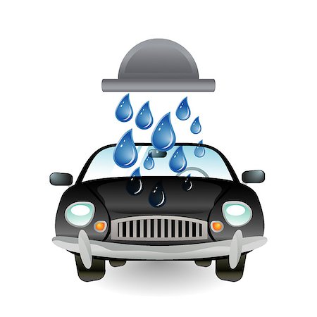 car wash icon Stock Photo - Budget Royalty-Free & Subscription, Code: 400-04416593