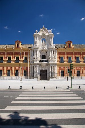 simsearch:400-05355685,k - public building at Seville city Andalusia in Spain Fotografie stock - Microstock e Abbonamento, Codice: 400-04417550