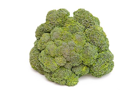 simsearch:400-04402341,k - Broccoli on the white background Stock Photo - Budget Royalty-Free & Subscription, Code: 400-04418786