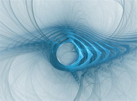 simsearch:400-04425466,k - An abstract blue eye design;  fractal image Stock Photo - Budget Royalty-Free & Subscription, Code: 400-04425442