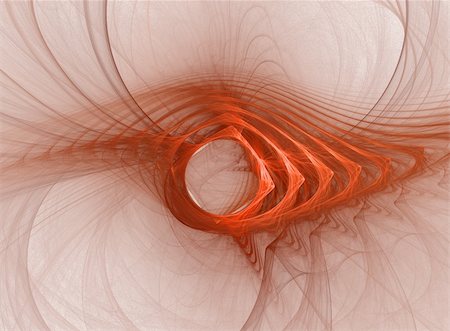 silk thread texture - An abstract red eye design;  fractal image Stock Photo - Budget Royalty-Free & Subscription, Code: 400-04425472