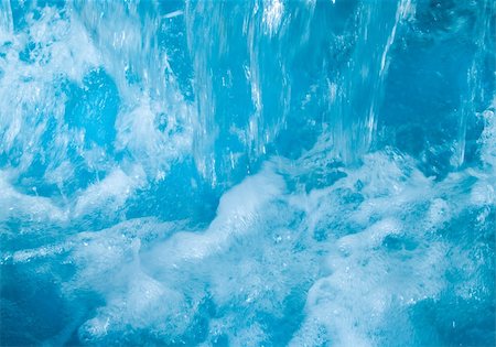 swimming pool with running water - Blue water flowing Stock Photo - Budget Royalty-Free & Subscription, Code: 400-04425537