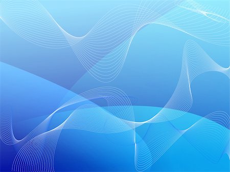 A abstract wave background in blue and white Stock Photo - Budget Royalty-Free & Subscription, Code: 400-04426976