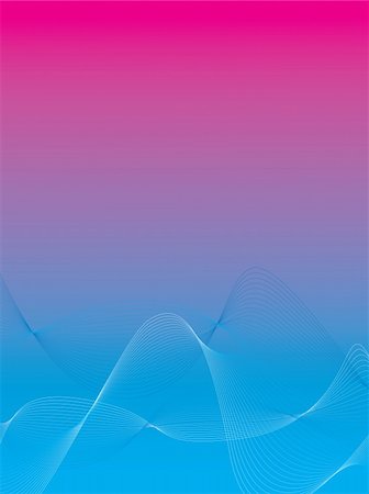 An abstract wavy background with white and blue lines Stock Photo - Budget Royalty-Free & Subscription, Code: 400-04427215