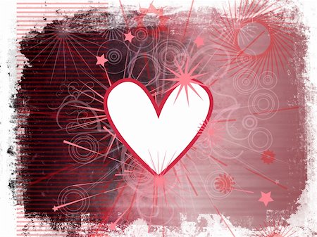 simsearch:400-05010739,k - Grunge style background with heart detail Stock Photo - Budget Royalty-Free & Subscription, Code: 400-04428821