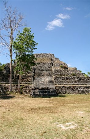 Chacchoben Mayan Ruins in Mexico Stock Photo - Budget Royalty-Free & Subscription, Code: 400-04429160