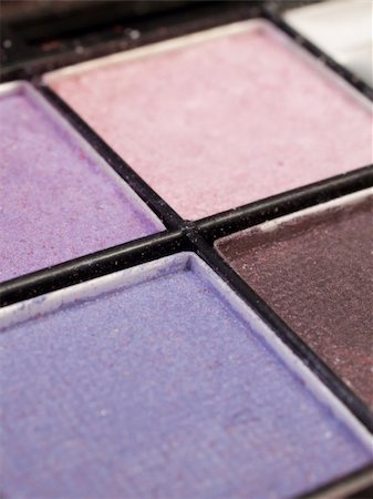 simsearch:400-05273248,k - A close-up of a kit of eye shadow. Stock Photo - Budget Royalty-Free & Subscription, Code: 400-04429178