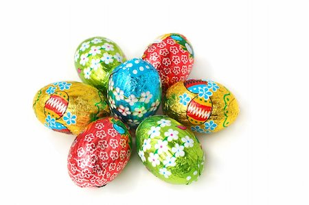 Easter eggs a background. Bright, beautiful and celebratory! Ideally for your use! Stock Photo - Budget Royalty-Free & Subscription, Code: 400-04429370