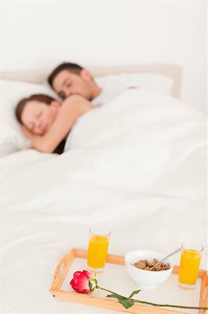 simsearch:400-04182849,k - Sleeping couple in a bedroom Stock Photo - Budget Royalty-Free & Subscription, Code: 400-04420798