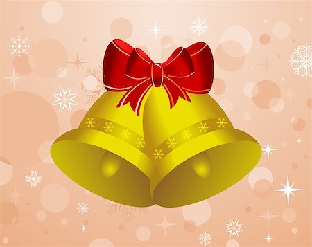simsearch:400-04264886,k - Illustration Christmas background with set bells - vector Foto de stock - Royalty-Free Super Valor e Assinatura, Número: 400-04422450