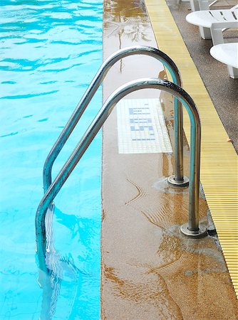 stair swimming pool Stock Photo - Budget Royalty-Free & Subscription, Code: 400-04422689