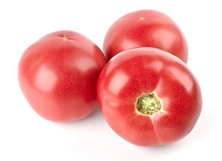 seralex (artist) - Three tomatoes isolated on white background Stockbilder - Microstock & Abonnement, Bildnummer: 400-04423648