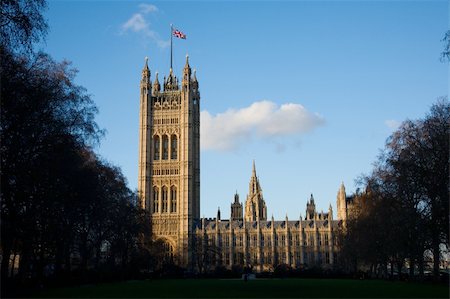 London Victoria Tower stands at the House of Lords end of the Palace of Westminster. Stockbilder - Microstock & Abonnement, Bildnummer: 400-04423864