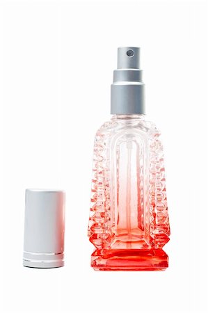 simsearch:700-06892568,k - Bottle of scent with soft shadow on white background Stock Photo - Budget Royalty-Free & Subscription, Code: 400-04434254