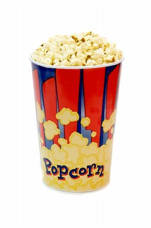 paper bag for corn - Fresh delicious popcorn Stock Photo - Budget Royalty-Free & Subscription, Code: 400-04434394