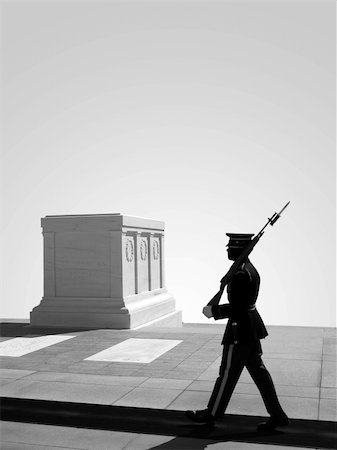 simsearch:614-05818860,k - Tomb of the Unknown Soldier, Arlington National Cemetery. Washington D.C. Foto de stock - Super Valor sin royalties y Suscripción, Código: 400-04435009