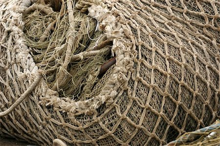 different fishing nets Photographie de stock - Aubaine LD & Abonnement, Code: 400-04438017