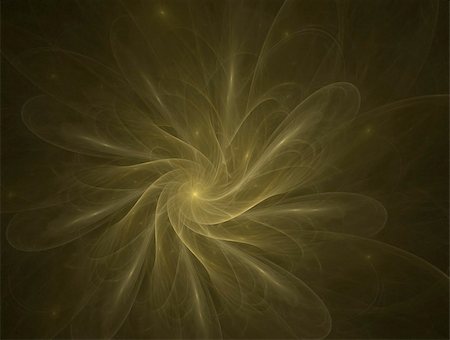 simsearch:400-04464562,k - high res flame fractal forming a golden swirl Stock Photo - Budget Royalty-Free & Subscription, Code: 400-04439665