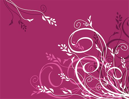 Vector floral background. Ideally for use in your design Stock Photo - Budget Royalty-Free & Subscription, Code: 400-04430034