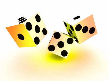 simsearch:700-00544151,k - A image of a set of dice that have been thrown, it would be suitable for images based on betting. Stock Photo - Budget Royalty-Free & Subscription, Code: 400-04430211
