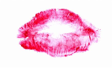 simsearch:400-05122673,k - Hi resolution Close up of female Lips isolated on a white backround Photographie de stock - Aubaine LD & Abonnement, Code: 400-04430566
