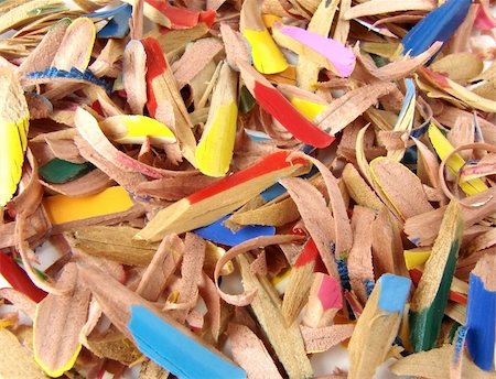 simsearch:400-04362378,k - close-up of the scattered pencils' shavings as a background Stock Photo - Budget Royalty-Free & Subscription, Code: 400-04431621