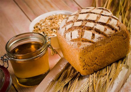 simsearch:400-04941217,k - Bread is one of the basic kinds of food in Europen countries. Stock Photo - Budget Royalty-Free & Subscription, Code: 400-04432484