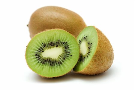 simsearch:400-05896925,k - isolated kiwi on the white background Stock Photo - Budget Royalty-Free & Subscription, Code: 400-04432963