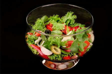 simsearch:400-04277065,k - Dietary salad Stockbilder - Microstock & Abonnement, Bildnummer: 400-04433100