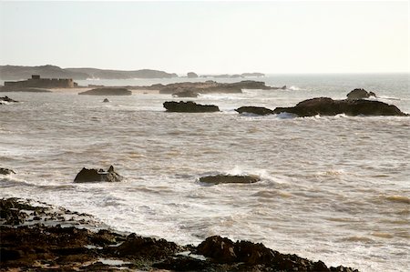 Detail of Essaouira on the Atlantic Ocean Stock Photo - Budget Royalty-Free & Subscription, Code: 400-04433160